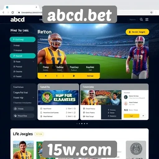 Análise da interface do usuário do abcd.bet